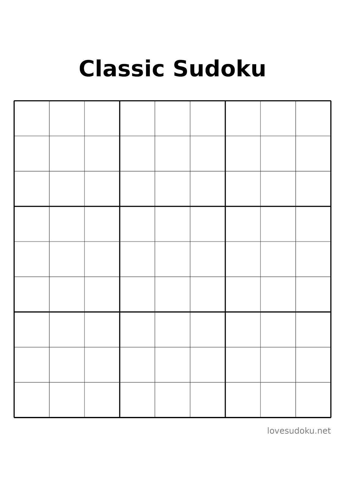 genuinely approachable sudoku
